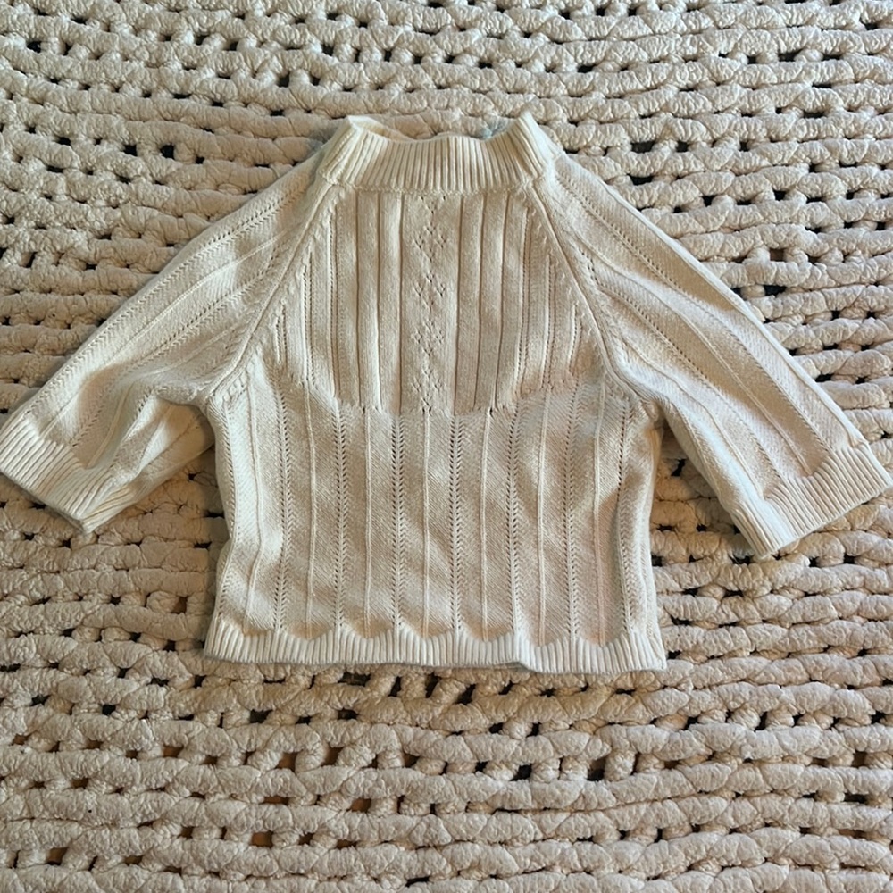 Free People Cropped Sweater